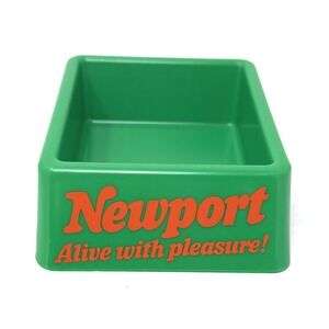 Vintage Newport Cigarettes Green Plastic Share A Penny Tray